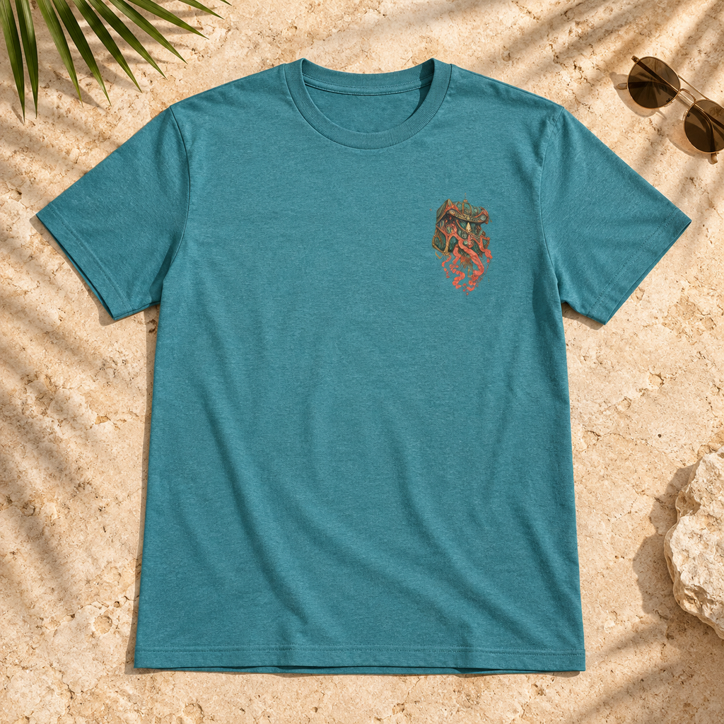 Lost Dreams | Heather Galapagos Blue Psychedelic Pop Surrealism Unisex T-Shirt