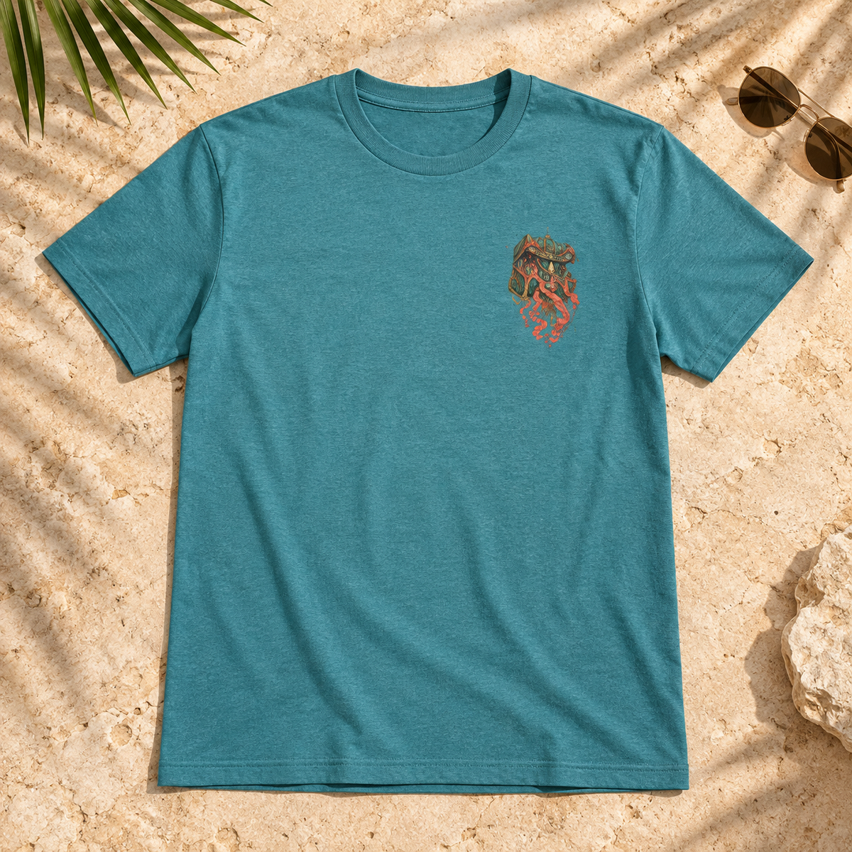 Lost Dreams | Heather Galapagos Blue Psychedelic Pop Surrealism Unisex T-Shirt