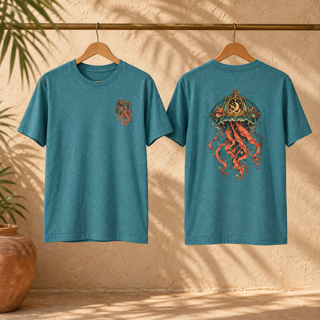 Lost Dreams | Heather Galapagos Blue Psychedelic Pop Surrealism Unisex T-Shirt
